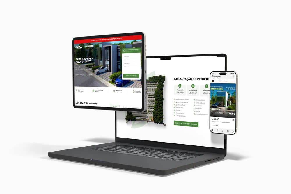 Case de marketing digital em Itu para a Exclusive House: geração de leads em campanhas de Google e Meta Ads