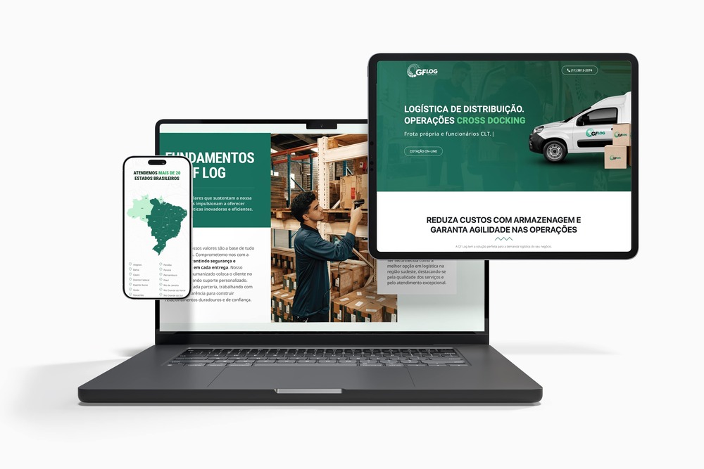 Case de marketing digital em Itu para a GF Log: campanhas de Google Ads e SEO em logística