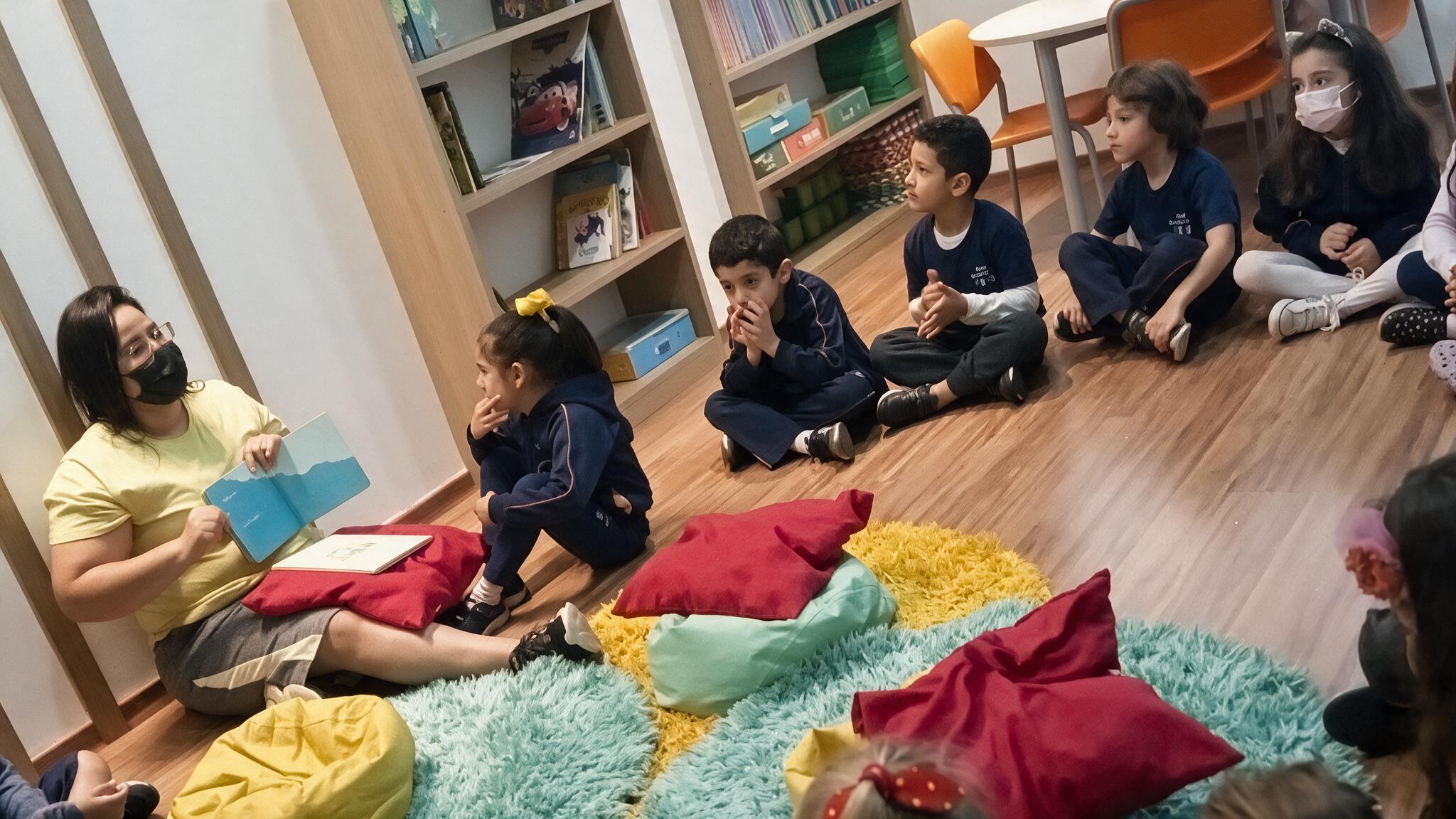 Atividade com alunos do Cordel da Vila