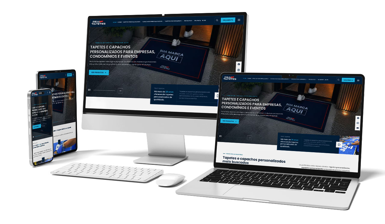 Interface Site Real Tapetes