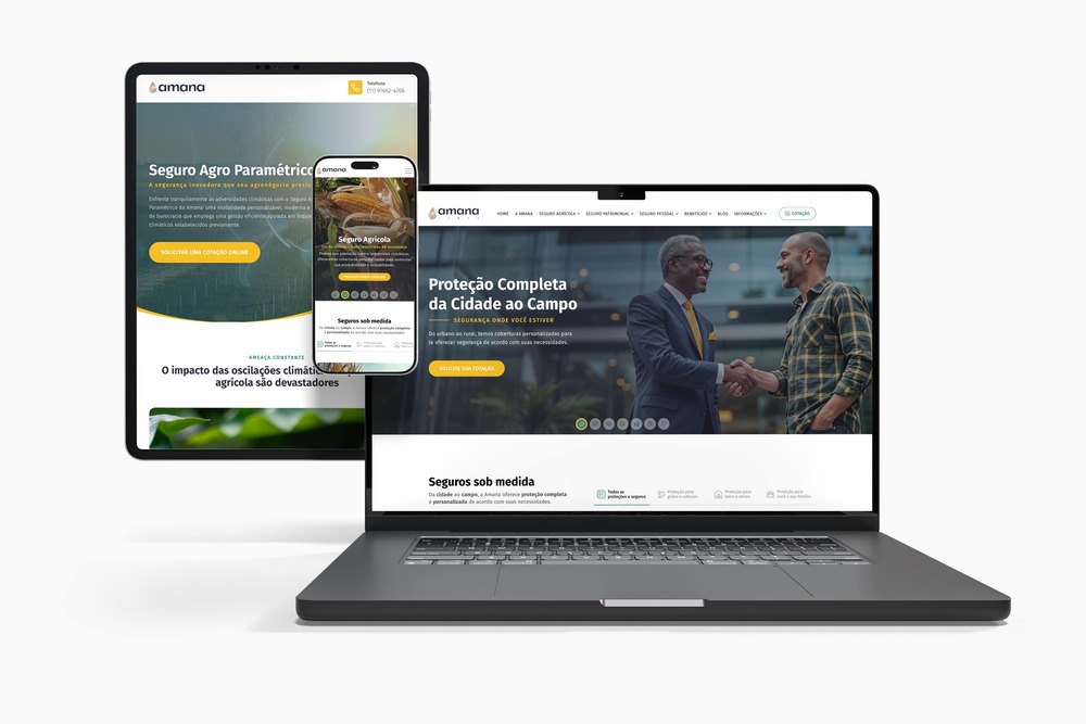 Case de marketing digital em Itu para a Amana: aumento de leads em campanhas de Google e Meta Ads para seguros agrícolas